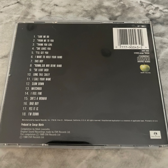 The Beatles - Past Masters Volume One CD - Picture 5 of 6